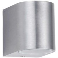 Zewnętrzna LAMPA elewacyjna CHILE 8020 Rabalux metalowa OPRAWA kinkiet do ogrodu IP44 outdoor aluminium szczotkowane