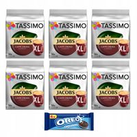 Kapsułki Tassimo Jacobs Caffe Crema 96 szt, 5+1 opakowanie GRATIS!