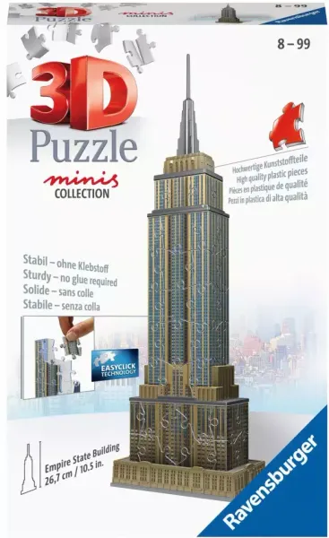 Puzzle 3D 54 elementy. Empire State Building zdjęcie 1