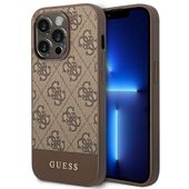 Etui Guess do iPhone 14 Pro, Brązowy