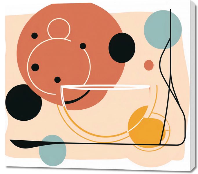 Obraz 100x90cm Harmonia Ciepła zdjęcie 1