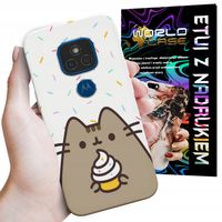 ETUI CASE DO MOTOROLA G9 Play G9 E7 PLUS - SŁODKI KOTEK KOT OBUDOWA PLECKI