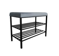 Szafka na buty Regał Półka stelaż czarny BL06