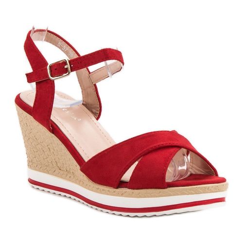 Modne Czerwone Sandałki r.40 na Arena.pl