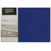 KOPERTA C6 MIKA GRANATOWY 10SZT 120G280246 GALERIA PAPIERU