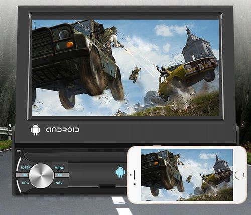 RADIO SAMOCHODOWE 1 DIN ANDROID 13 GPS USB WIFI DAB+ WYSUWANY AUX CARPLAY na Arena.pl