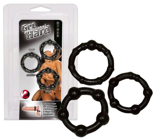 Cock Rings Set "Get Hard" Schw na Arena.pl
