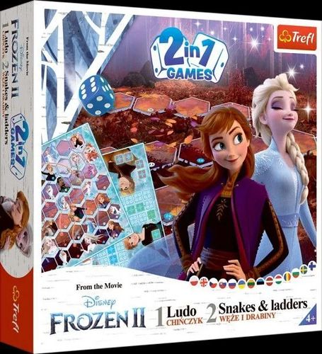 gra chińczyk węże i drabiny frozen 2 02068 na Arena.pl