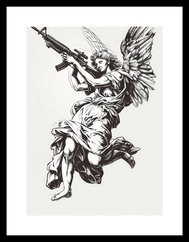 Plakat 20,5x28,4cm Anioł Wojny na Arena.pl