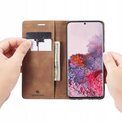 Spacecase Wallet Galaxy S20+ Light Brown na Arena.pl