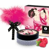 shunga sweet snow malinowy puder do ciała 75g - edycja aromatyczna