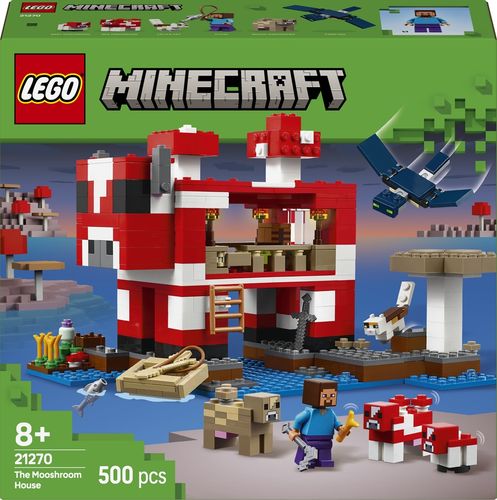 LEGO(R) MINECRAFT 21270 Dom grzybowej krowy na Arena.pl