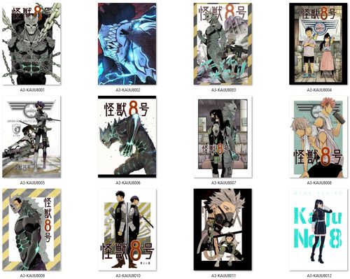 Plakat A3 Kaiju No.8 DO WYBORU na Arena.pl