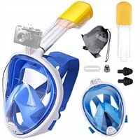 Maska Do Pływania Snorkelingu Nurkowania Pełnotwarzowa AntiFog L/XL