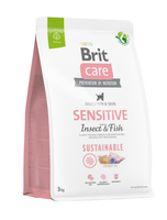 brit care sustainable sensitive insect & fish 3kg