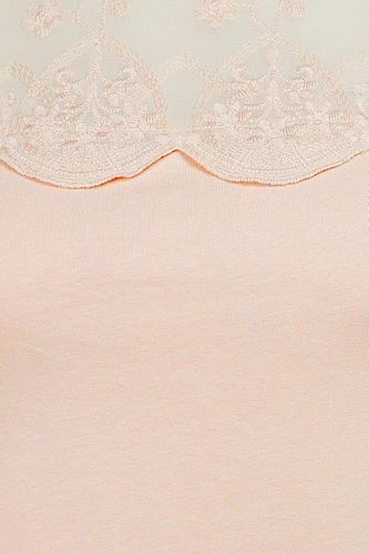 Bluzka Pudrowy Róż, Szyfon - 36 / S na Arena.pl