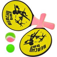 ZESTAW RAKIETEK 2W1 BEACH I CATCH BALL ENERO