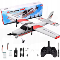 SAMOLOT ZDALNIE STEROWANY LATAJĄCY SZYBOWIEC RC MODEL CESSNA 182 PILOT 2aku