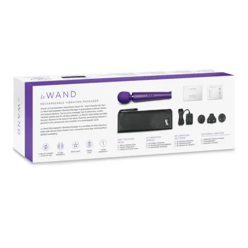 le wand rechargeable masażer precyzyjny fioletowy 10 trybow na Arena.pl