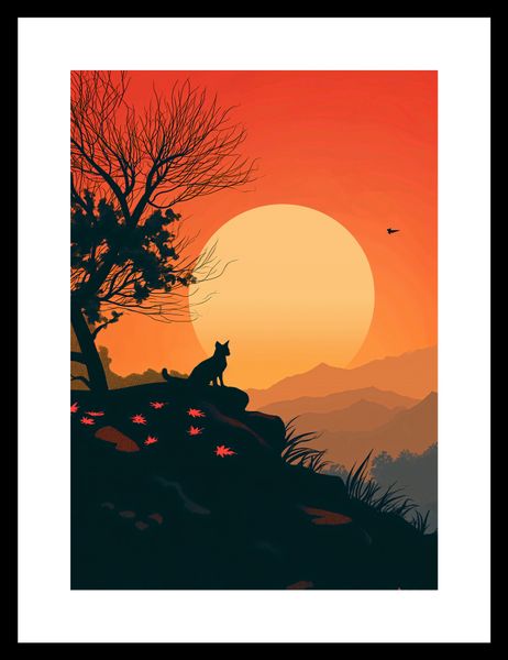 Plakat 21x29,7cm Kocie Wzgórze zdjęcie 3