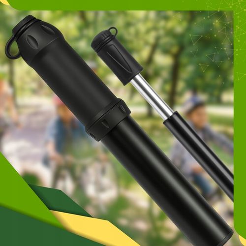 MINI POMPKA ROWEROWA RĘCZNA ALUMINIOWA KOMPAKTOWA DO ROWERU HULAJNOGI 7 BAR na Arena.pl