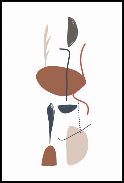 Plakat 68x101cm Równowaga Niuansy zdjęcie 2
