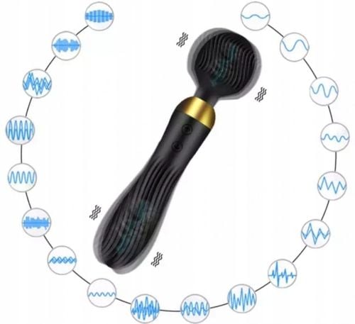 Wibrator Damski Ekskluzywny Masażer Łechtaczki 2w1 Sex Dildo Dwustronny na Arena.pl