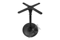 NOGA STOŁU L13 - STANDARDOWA Z KRZYŻAKIEM SŁONECZKO PEŁNE PODSTAWA STÓŁ ŻELIWNA