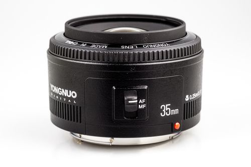 Obiektyw Yongnuo YN 35 mm f/2,0 do Nikon F na Arena.pl