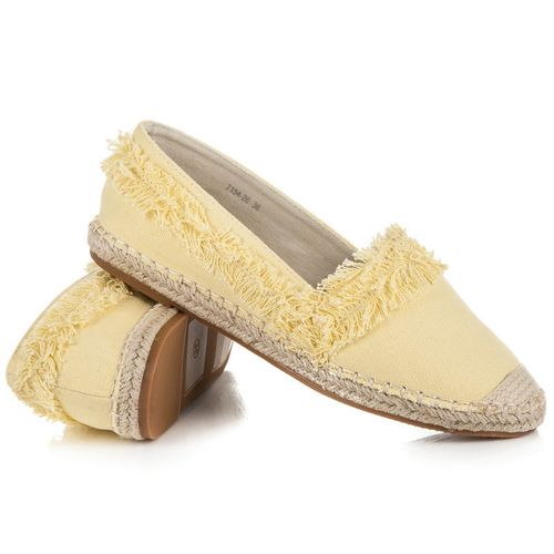Żółte espadryle z frędzelkami r.40 na Arena.pl