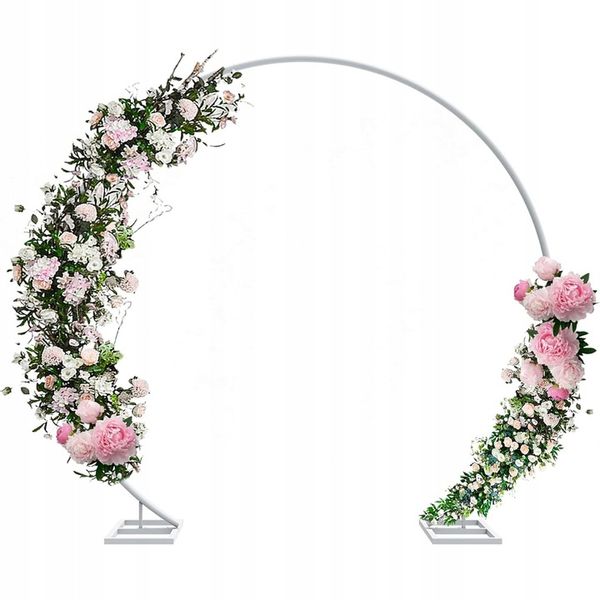 STOJAK Stelaż Na Balony KOŁO Tło Zdjęć Ścianka 2.2m zdjęcie 1