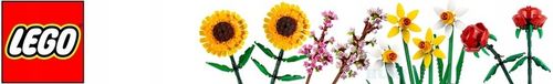 LEGO ICONS Kwiat Śliwy 10369 - Kwiaty dla Dziewczyny Klocki + Torba prezent na Arena.pl