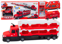 Lora Laweta Tor Wyścigowy 2w1 Światła Dźwięki Znaki Autka Czerwony