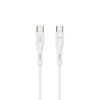 KABEL T-PHOX GENTLE USB-C/USB-C 60W 1M WHITE