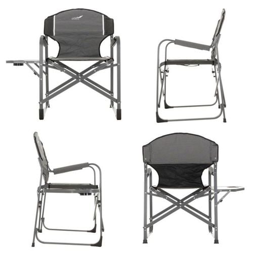 4x krzesło kempingowe z półką i uchwytem na napój na Arena.pl