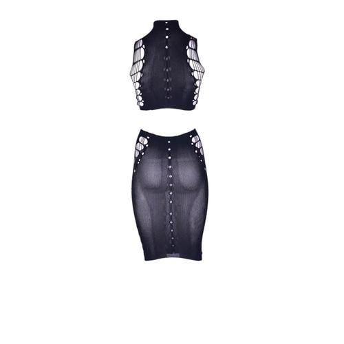 kala xxxvii - two piece with turtleneck, crop top and skirt - one size na Arena.pl