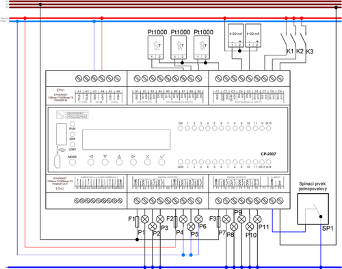 Teco sterownik Foxtrot2 CP-2007 TXN 120 07.11NDLN na Arena.pl