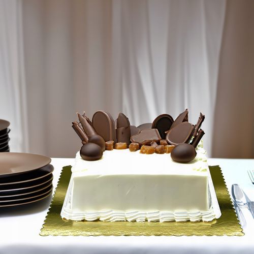 5 SZT PODKŁADY POD TORT CIASTO 35 CM KWADRATOWY ZŁOTY POŁYSK GRUBY SZTYWNY na Arena.pl