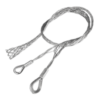 POŃCZOCHA KABLOWA STALOWA 50-65mm SAMOZACISKOWA DWUUCHA Z KAUSZĄ