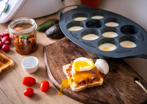 Wkładka do gotowania jajek na parze do Thermomix TM6 TM5 TM31 Varoma 10 szt na Arena.pl