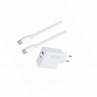 Szybka ładowarka 45W z kablem 1m 2 wejścia do Xiaomi POCO M3