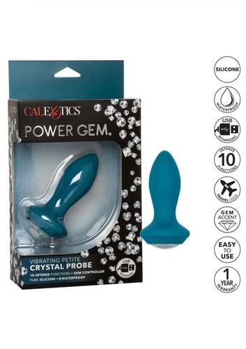 vibrating petite crystal probe blue na Arena.pl