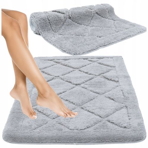 Dywanik Łazienkowy 50x80cm Miękki Puszysty Soft Antypoślizgowy do na Arena.pl