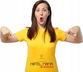 Koszulka z nadrukiem napis KORONA HOTEL MAMA