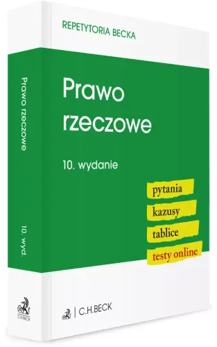 Prawo rzeczowe. Pytania. Kazusy. Tablice. Testy online na Arena.pl