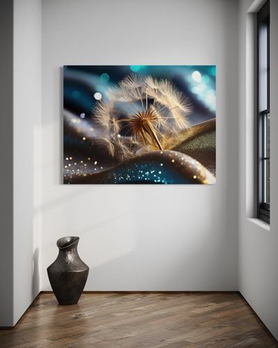 Obraz na płótnie, Kwiat Abstrakcja Rośliny 100x70 na Arena.pl