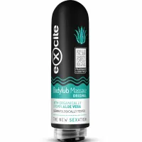 excite bodylub massage original aloe vera 200 ml - żel do masażu z aloesem