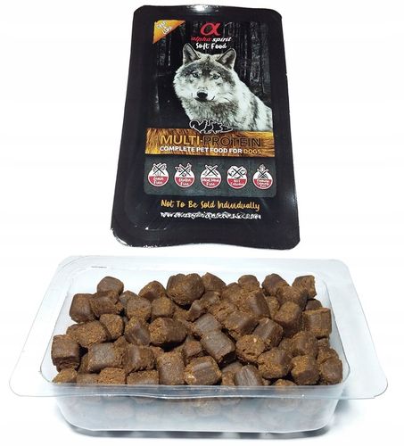 Alpha Spirit Karma MULTIPROTEIN 10x200g Półmiękka karma dla psa na Arena.pl