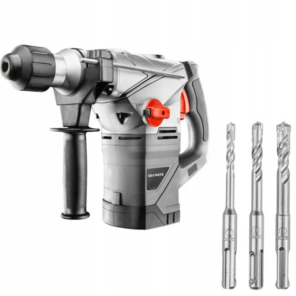 MŁOT UDAROWY SDS+ 1500W GRAPHITE 58G862 zdjęcie 14
