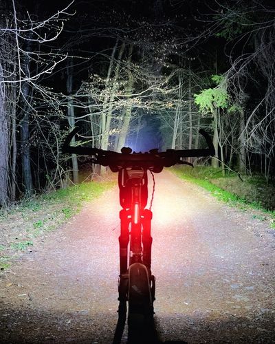 Lampka rowerowa mocna światło PRZÓD TYŁ na kierownice iLIGHT USB ZESTAW na Arena.pl